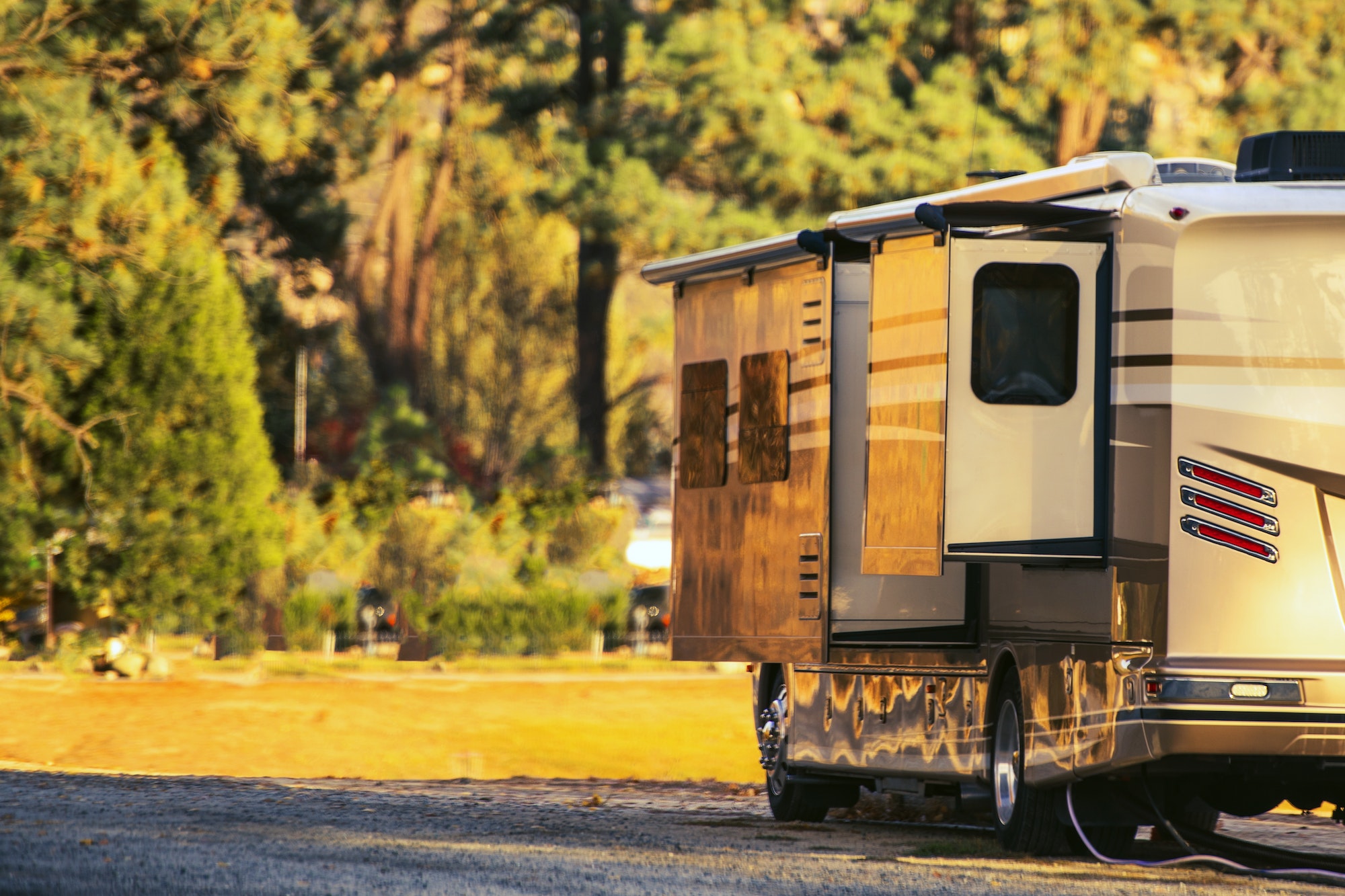 Camping in Motorhome